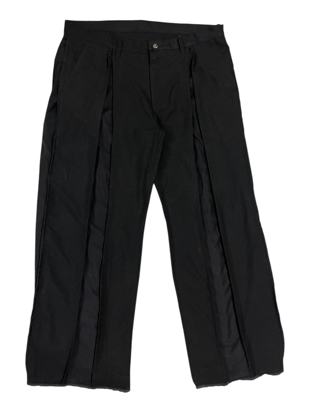 Pantalon Sastre Negro Lineal
