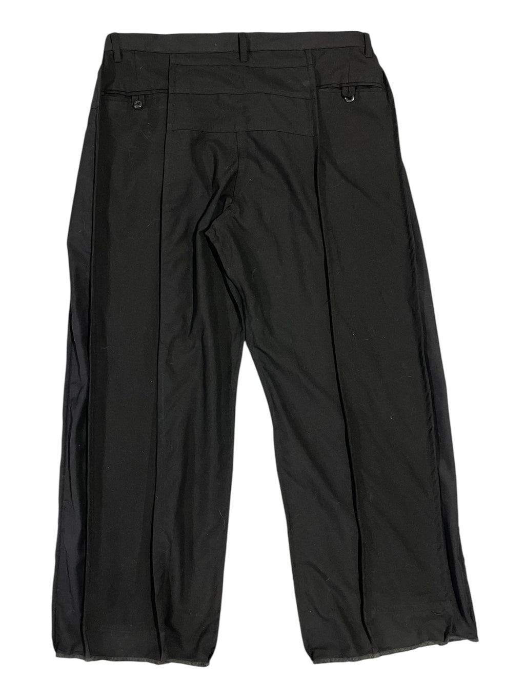 Pantalon Sastre Negro Lineal